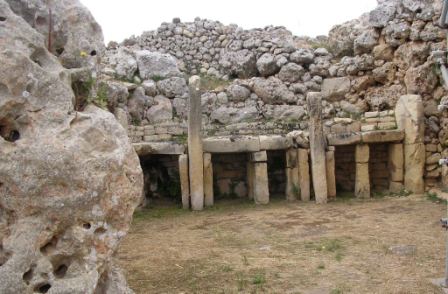 Templi di Ggantija a Xaghra, Gozo
